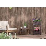 Feel Furniture - Buiten Plantenbak - Theta - Donker - Bruin