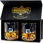 Whisiskey Klassieke Tumbler Whiskey Glazen - 2 Tumbler Glazen - Whiskey Glazen Set - Waterglazen - Drinkglazen