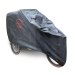 CUHOC Bakfietshoes Voor Cube Cargo Hybrid Dual - Redlabel - Bakfiets Hoes - Zwart