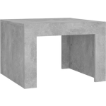 Vidaxl Salontafel 50x50x35 Cm Spaanplaat Beton - Grijs