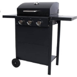BBGrill Gasbarbecue -Iowa Gas Bbq- Buitenkeuken - Outside Cooking Possibility - - Zwart