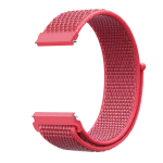 Huawei Watch GT nylon sport band - hibiscus - Horlogeband Armband Polsband - Rood