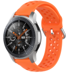 Huawei Watch GT silicone dubbel gesp band Horlogeband Armband Polsband - Oranje