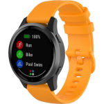 Huawei Watch GT silicone gesp band Horlogeband Armband Polsband - Oranje