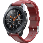 Samsung Galaxy Watch leren band Horlogeband Armband Polsband - Rood