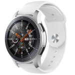 Samsung Galaxy Watch silicone band - wit - Horlogeband Armband Polsband
