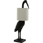 Light & Living Tafellamp Kraanvogel - Zwart