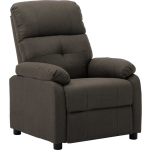 Vidaxl Leunstoel Stof Taupe
