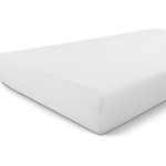 Walra Jersey Stretch Hoeslaken - 100% Gebreide Jersey Katoen - Lits-jumeaux (180x200/210 Cm) - - Wit
