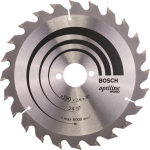 Bosch - 2608640615 Hoja de sierra circular Optiline Wood 190 x 30 x 2,6 mm 24