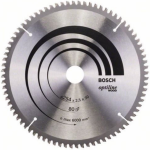 Bosch - Ø 254 x 30 x 2.5 mm Circle Saw Blade Wood 80 dientes para la sierra Kapp & Mitre