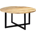 Vidaxl Eettafel 150x73 Cm Massief Mangohout - Bruin