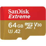 Sandisk MicroSDXC Extreme 64GB 170MB/s + SD Adapter