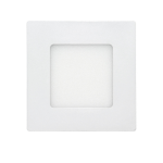 Ecd Germany 4-pack Led-inbouwspots 3w - Paneelplafondspot Ultraslim - 220-240v - Smd 2835- 8,5 X 8,5 Cm - Koel Wit 6500k