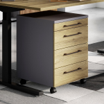 Germania Rolkast Gw-profi 2.0 42x49x61 Cm Grafiet Grandson Eikenkleur - Grijs