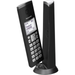 Panasonic Dect Design Residentiële Telefoon - Tgk220 - Met Antwoordapparaat - Zwart