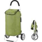 Shoppingcruiser 'Foldable' Boodschappentrolley Opvouwbare Boodschappenwagen Met Koelvak 45 Liter - Groen