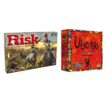 Spellenbundel - 2 Stuks - Hasbro Risk & Ubongo