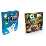 Hasbro Spellenbundel - 2 Stuks - Trice & Cluedo Junior