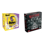 Spellenbundel - 2 Stuks - Dobble Classic & Nightmare Horror Adventures
