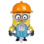 Mattel Les Minions Deluxe Dave Construction 9 Cm - Gmf03 - Collectible Figure - 3 Jaar En +