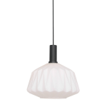 Steinhauer Hanglamp Verre Nervure 3076zw - Zwart