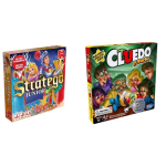 Hasbro Spellenbundel - 2 Stuks - Stratego Junior & Cluedo Junior