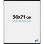 Your Decoration Evry Kunststof Fotolijst 56x71cm Hoogglans - Zwart