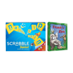 Mattel Spellenbundel - 2 Stuks - Scrabble Junior & Franks Zoo