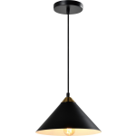 Quvio Hanglamp Rond - Quv5140l-black - Zwart