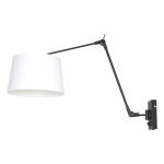 Steinhauer Wandlamp Prestige Chic 8186 Kap Effen Wit - Negro