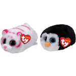 ty - Knuffel - Teeny &apos;s - Tabor Tiger & Waddles Penguin