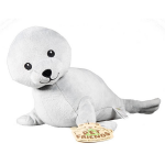 Pluche Knuffel Zeehond 40 Cm - Knuffel Zeedieren - Grijs