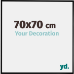 Your Decoration Evry Kunststof Fotolijst 70x70cm Mat - Zwart