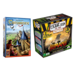 Spellenbundel - 2 Stuks - Carcassonne & Escape Room Jumanji