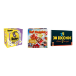 Hasbro Spellenbundel - 3 Stuks - Dobble Classic & 30 Seconds & Stef Stuntpiloot