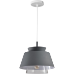 Quvio Hanglamp Metaal En Glas - Quv5100l-grey - Grijs