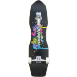 Powerslide Skateboard Quakeboard 24,4 X 82 Cm Hout Zwart/ - Wit