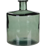 Mica Decorations Fles Vaas Guan H26 X D21 Cm Gerecycled Glas - Vazen - Groen
