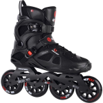 Tempish Inlineskates Ezza 90 Mm Polyetheen/pvc 75a Zwart Mt 42 - Rood