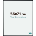 Your Decoration Evry Kunststof Fotolijst 56x71cm Mat - Zwart