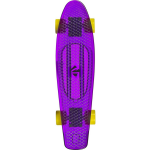 Choke Skateboard Juicy Susi Clear Purple 57 Cm Polypropeen - Geel