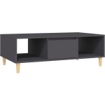 Vidaxl Salontafel 103,5x60x35 Cm Spaanplaat - Grijs