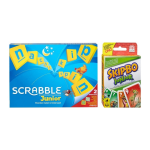 Mattel Spellenbundel - 2 Stuks - Scrabble Junior & Skip-bo Junior