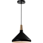 Quvio Hanglamp Rond - Quv5133l-black - Zwart
