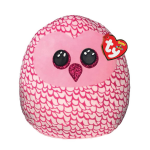 ty Squish A Boo Pinky Owl 20cm - Roze