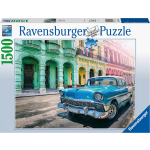 Ravensburger Puzzel 1500 Pcs Cuba Cars