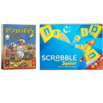 Mattel Spellenbundel - 2 Stuks - Regenwormen Junior & Scrabble Junior
