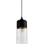 Quvio Hanglamp Langwerpig Glas - Quv5104l-black - Zwart