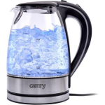 Camry Top Choice - Glazen Waterkoker Met Led - 1.7 Liter - Droogkookbeveiliging - Zwart